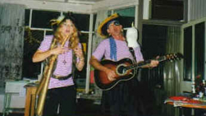 Goldie with Pirate Pete