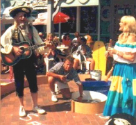 Crab races at The Wharf